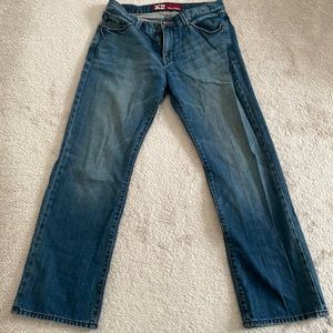 Mens Low Rise Boot Cut jeans